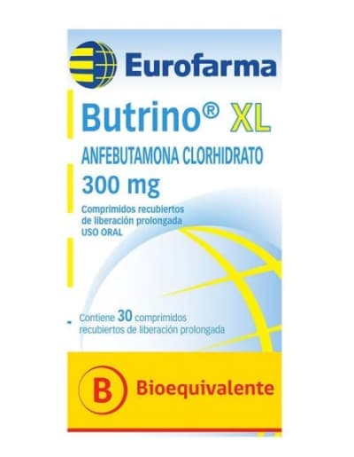 Butrino Xl 300 Mg X 30 Comp